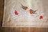 Vervaco Stamped Cross Stitch Robins in, Multicoloured