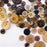 TCOTBE 600 Pcs Assorted Sizes Wooden Buttons Mixed Colors Coconut Shell Wood Handmade Buttons Ornament Buttons for Sewing Decorations DIY Arts and Crafts Manual Button Painting