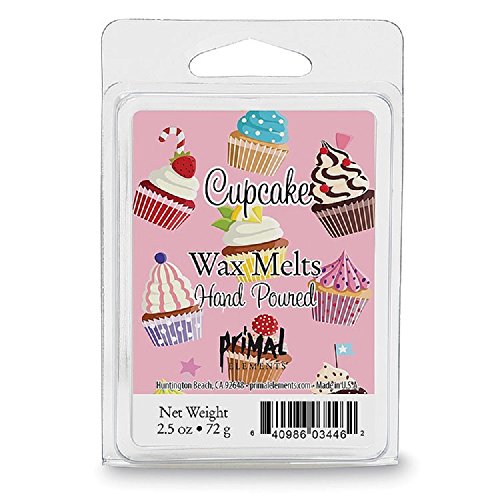 Primal Elements Wax Melt, Cupcake, 2.5 Ounce