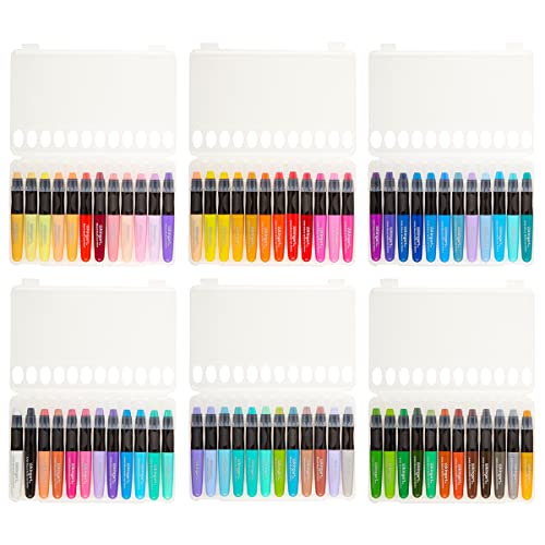 KINGART Gel Stick Artist Mixed Media Crayons, Set of 72 Unique Colors