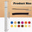 12 Packs Leather Dye Marker Pens Shoe Marker Leather Dual Tip Leather Touch up Pen for Repair Shoe Leather, 12 Colors