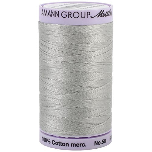 Mettler Silk Finish Cotton Thread 50wt, 547-Yard, Fieldstone