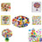 1000 Pcs Buttons, Assorted Sizes Round Buttons for Sewing DIY ,Children's Manual Button Painting, Mixed Colors