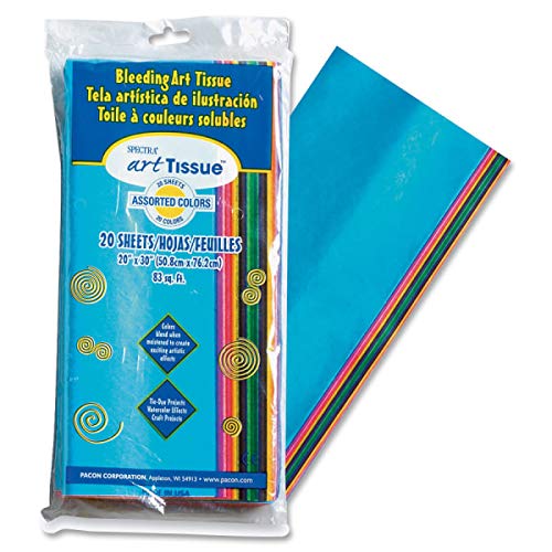 PACON Spectra Art Tissue-Assorted (0058516), 20inx30in