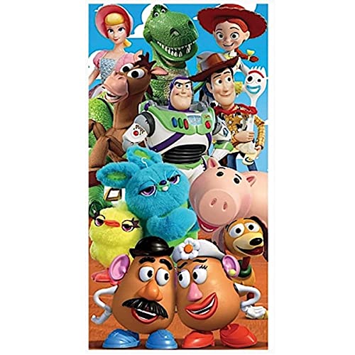 Disney Toy Story Group Beach Towel 28 x 58 inch