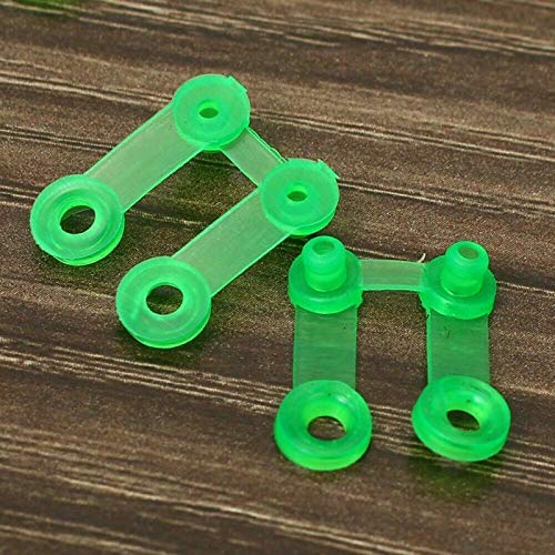 FASTROHY 10Pcs Plastic Yellow Snap Clip Punch Card for Brother Knitting Machine Tool