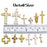 100 Gram Golden Cross Charms Assorted Ankh Cross Pendant Alloy Crucifix Pendant Charms Jewelry Making Findings for DIY Earrings Necklace Bracelet Crafts