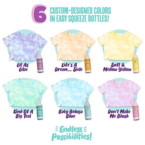 Pastel Tie Dye Kit, DIY Tie Dye Kit, Tydie Kits, Pastel Fabric Dye, Girls Tie Dye Shirt, Cheap Tie Dye Kits, Tie Dye Kit Pastel Colors, Toys for 9 Year Old Girls, Tye Die Kits for Adults, Tye Dye Kits