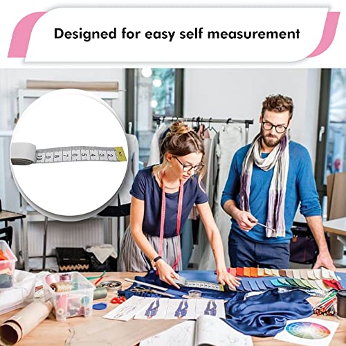 120 inches/300cm Measuring Tape - Soft Tape Measure for Body & Fabric, Sewing, Seamstress, Tailor, Cloth, Waist, Crafting, Fitness, Dual Sided Multipurpose Metric Tape