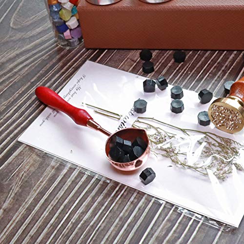 Sealing Wax Beads, 1 Bag of Wax Seal Beads for Wax Stamp Sealing,Perfect for Embellishment of Cards, Envelopes, Invitations, Wine Packages, Letter Sealing,Gift Wrapping and Decoration