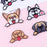 9 Pieces Cute Small Pocket Dog Patch, Kawaii Self-Adhesive/Iron On Patches for DIY Laptop/Notebook Skirt Backpack Clothes