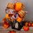 Ribbli Fall Ribbon for Wreath,Thanksgiving Ribbon Wired 3 Rolls 2.5 Inch Total 45 Feet(15 Yards), Fall Gnome/Orange Burlap/Fall Plaid Ribbon for Crafts, Big Bows, Autumn Decoration