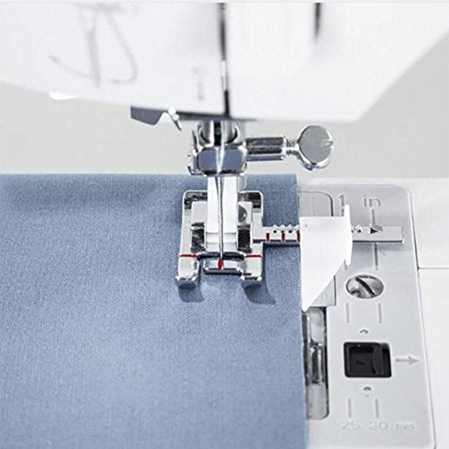 STORMSHOPPING Adjustable Guide Sewing Machine Presser Foot Fits for Low Shank Domestic Sewing Machine. Snapping On Brother, Babylock, Singer, Janome, Juki, New Home.