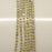 yueton 11 Yards 2MM Crystal Rhinestone Close Chain Trimming Claw Chain Jewelry Crafts DIY (Gold)