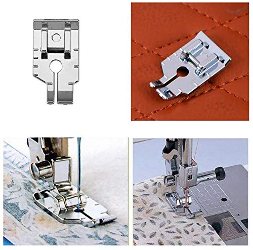 1/4 Inch (Quarter Inch) Quilting Piecing Presser Foot for All Low Shank Snap-On Singer, Brother, Babylock, Euro-Pro, Janome Sewing Machines