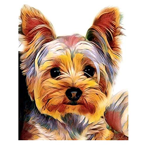 KTHOFCY 5D DIY Diamond Painting Kits for Adults Kids Dog Full Drill Embroidery Cross Stitch Crystal Rhinestone Paintings Pictures Arts Wall Decor Painting Dots Kits 15.7X11.8 in