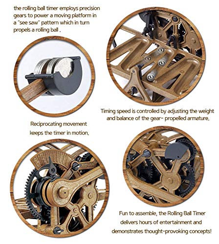 Da Vinci Rolling Ball Timer - Da Vinci Machines Series Kit by Academy #18174