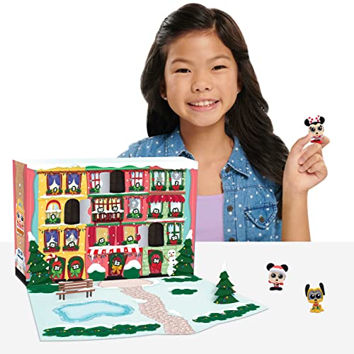 Disney Doorables Countdown to Christmas Advent Calendar, Blind Bag Collectible Figures, Officially Licensed Kids Toys for Ages 5 Up, Amazon Exclusive