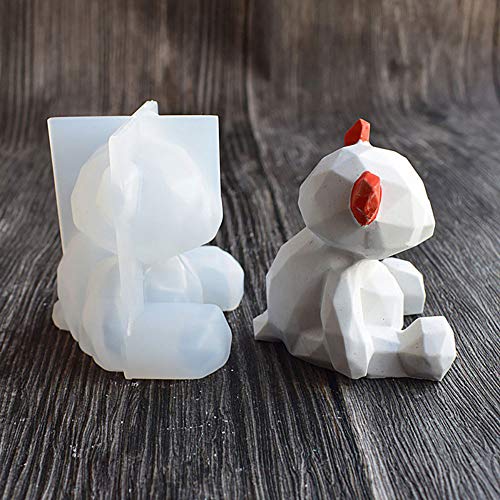 KuuGuu 3 Pack 3D Bear Resin Mold Silicone Bear Epoxy Soap Mould Phone Holder Silicone Mold for DIY Crafts Accessories