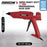 Arrow Fastener 300-Watt Heavy Duty Professional Electric Hot Melt Glue Gun for Crafts, Construction, and Wood, Clear