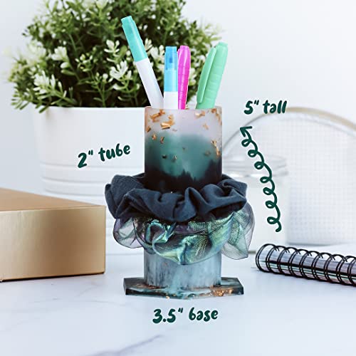Make Your Own Scrunchie Holder Stand - Epoxy Resin Hair Organizer Kit Teen Tween Girl Trendy Stuff- Cool Arts and Crafts Gifts Room Decor for Girls Ages 8-12, 7 9 10 11 12 13 14 - DIY Gift Toy Ideas