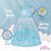 Disney Girls' Cinderella Fantasy Gown Nightgown, CINDERELLA AT THE BALL, 2T