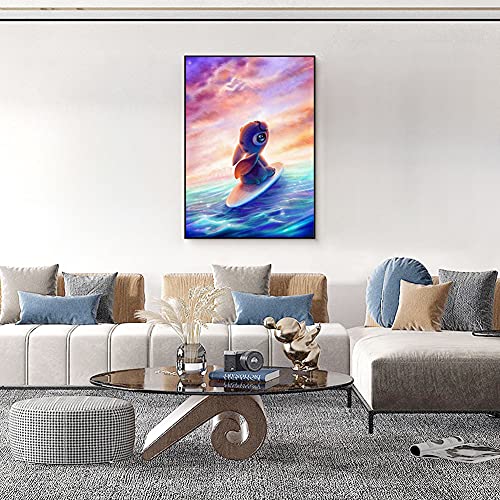 DIY 5D Diamond Painting Kits by Number for Adults 30x40cm, Full Drill Crystal Rhinestone Painting Kit Cross Stitch Kits Embroidery for Home Decor (12x16 Inch)-A026