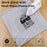 Black Heat Transfer Vinyl for T- Shirts- 36 Sheets, 12"x10" HTV Iron On Vinyl for Various Cutting Machines