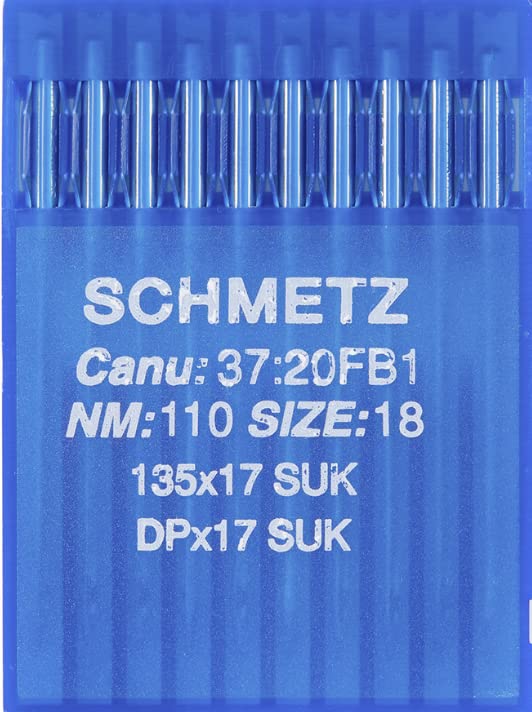 20 Schmetz Ball Point (SES) 135X17 DPX17 Industrial Walking Foot Sewing Machine Needles ~ Multiple Sizes! (18 (Metric 110))