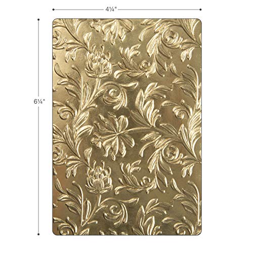 Sizzix 3-D Texture Fades Embossing, Botanical Folder