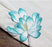 Beautiful Lotus Flower Patch, Elegant Lotus Blossom Embroidered Applique for Clothes Backpacks T-Shirt Jeans Skirt Vests Scarf Hat Bag (Green Lotus)