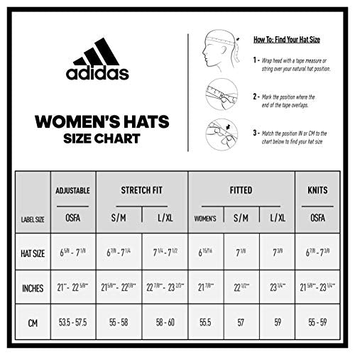 adidas Women's Crestline Knit Headband, White F23, one_Size