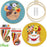 SIMEIQI 2 Pack Embroidery Kit with Pattern and Instructions for Beginners Animal Cat for Adults,Cross Stitch Kit, Embroidery Starter Kit Including Hoop,Needles, Color Threads¡­