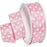 Morex Ribbon Polka Dots Ribbon, 1 inch by 4 yards, Light Pink