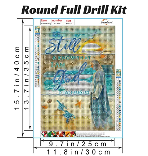 Diamond Painting Kits,Diamond Art Kit for Adults Full Round Drill,Paint with Diamond for Gift,Wall Decor