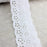 Cotton Lace Trim White Lace Ribbon Eyelet Lace Embroidery Ruffle Lace Trim for Dresses, Baby Clothes, Bag, Pets Clothes (7 Yards, White）…