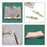 6Pcs Bag Clasps Purse, 4.52Inches Clasp Frame Metal Purse Frame Kiss Clasp Lock, Bag Supplies for Purse Making,Bag Making