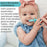 grabease Double Sided Toothbrush – Baby Toothbrush for 6 Months to 4 Years Old with Soft Bristles – BPA-Free Toddler Toothbrush with Anti-Choke Guard – Includes Free Finger Brush, Teal
