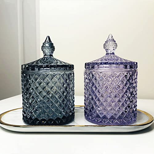 SHOSKY Large Jar Resin Molds with Lids,3D Trinket Storage Jar Silicone Mold,Bottle Epoxy Casting Resin Mold for Storage Display Home Decor