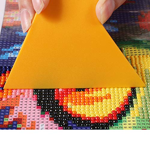 5D Diamond Painting Roller and Fix Tools,Unime Ideal Aligning Repair Pressing Accessories Tools for Full Drill Diamond Painting Kits for Adults (2 Pack)