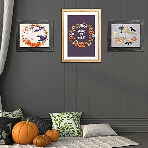 Embroidery Kits 3 Pieces Cross Stitch Kit for Beginners and Adults DIY Halloween Crafts Embroidery Kit Hand Embroidery Kit with 3 Unique Embroidery Pattern, Needlepoint Kit Funny Starter Kit for Decor