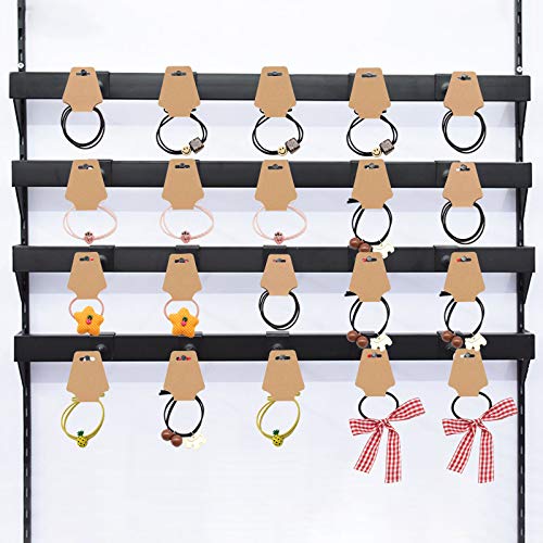 LISHINE 400 Pcs Necklace Cards with Adhesive, Keychain Display Cards for Packaging, Bracelet Display Card for Selling, Tags, Jewelry Display Cards for Selling Bracelets, Small Business Supplies
