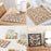 YPZAKA Wood Slices Tiny Log Slices Unfinished Natural 100pcs Kids Crafts Painting Toys DIY Wedding Home Centerpieces 1.5-2.5cm