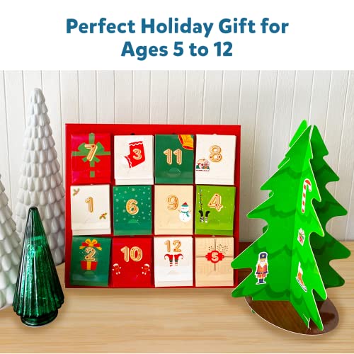 Skillmatics Countdown to Christmas Advent Calendar 2022 | Holiday Gifts for 5 to 12 Years | Includes exciting daily activities, games & a personal Christmas tree to decorate with sticker ornaments