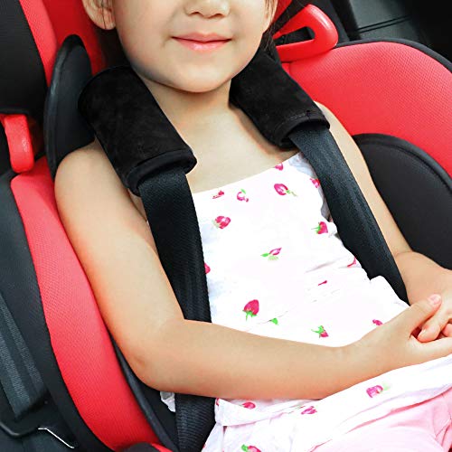 Accmor Car Seat Straps Shoulder Pads for Baby Kids, Car Seat Strap Covers, Soft Seat Belt Covers for All Baby Car Seats, Pushchair, Stroller