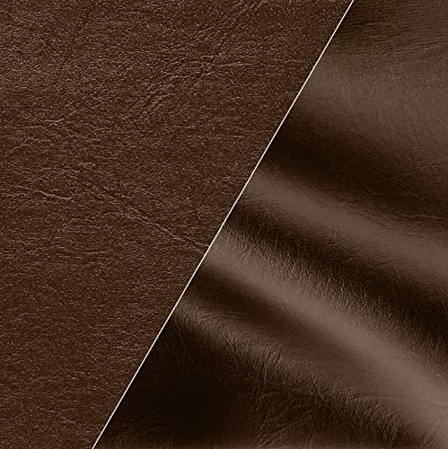 VViViD Brown Weatherproof Faux Leather Finish Marine Vinyl Fabric (5ft x 54")