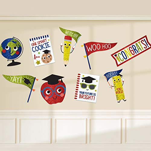 Amscan Future Dreams Cutouts - (Pack of 9) - Premium Space-Inspired Design - Perfect for Event Decor