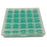 FQTANJU 25 Pieces/ Box Green Transparent Plastic Bobbins - #4125615-45, for Viking Husqvarna Designer, Platinum, Lily Series and also fit White Sewing Machine