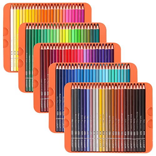 KALOUR Professional Colored Pencils,Set of 120 Colors,Artists Soft Core with Vibrant Color,Ideal for Drawing Sketching Shading,Coloring Pencils for Adults Artists Beginners