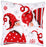 Vervaco Cross Stitch Cushion Kit Christmas Gnomes I 16" x 16"